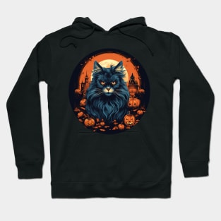 Maine Coon Cat Halloween, Cat Lover Hoodie